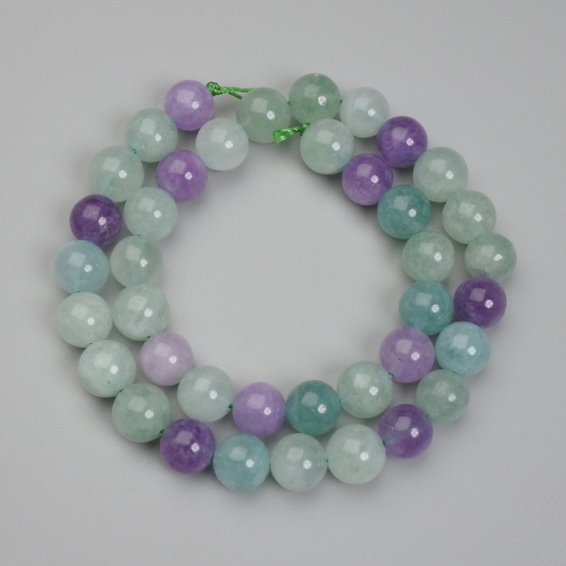 Fluorite Beads, Round, Diameter 10.5mm+/-, Length 38cm+
