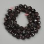 Garnet Beads, Faceted, Diameter 8mm+/-, Length 38cm+