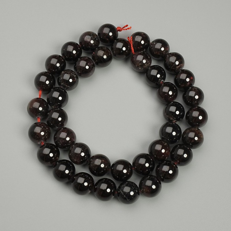 Garnet Beads, Round, Diameter 10mm+/-, Length 39cm+