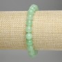 Amazonite Bracelet, smooth round beads, diameter 8mm+-, length 18cm +- stretch
