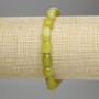 Jadeite Bracelet, tumbled, diameter 9-12x8mm+-, length 18cm +- stretch