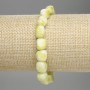 Jadeite Bracelet, tumbled, diameter 9-10x8mm+-, length 18cm +- stretch