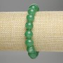 Chrysoprase Bracelet, smooth round beads, diameter 10mm+/-, length 18cm stretch
