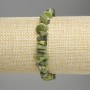 Jadeite Bracelet, chip beads, diameter 5-12x2-5mm+/-, length 18cm+/- stretch