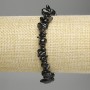 Agate Chip Bracelet, diameter 6-10x2-3mm+-, length 18cm +- stretch