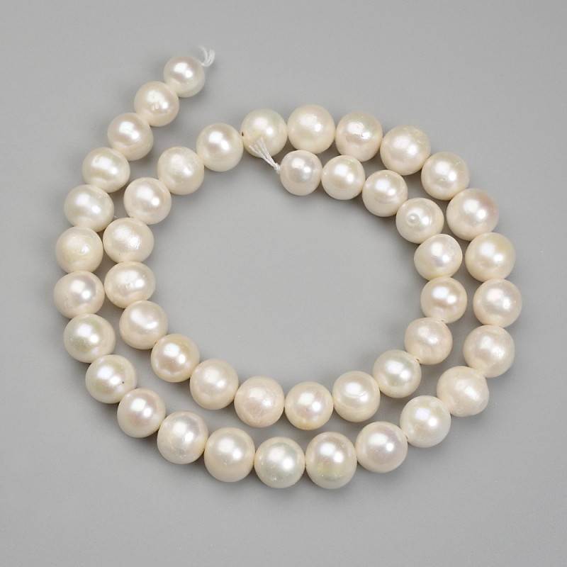 Freshwater Pearl Beads, diameter 7.5-8x8-9mm +/- on thread, length 36cm+