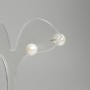 Freshwater Pearl Stud Earrings, 8mm diameter+