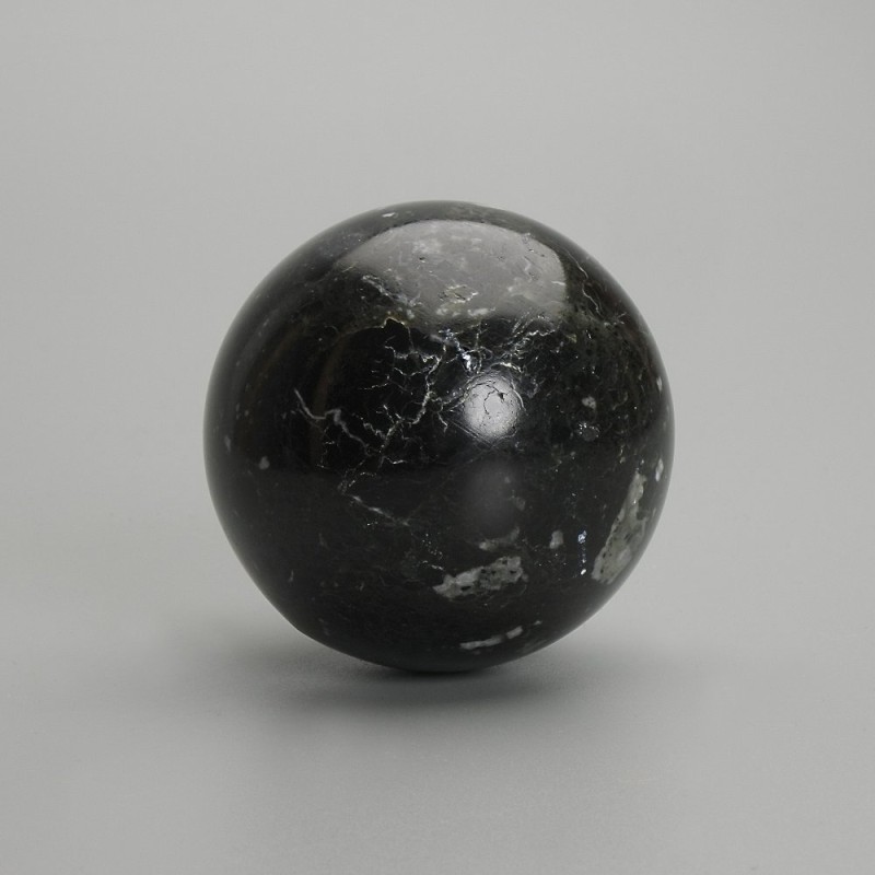 Wood Agate Natural Stone Souvenir Sphere, Diameter 50mm+