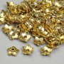 Bead Cap Findings, Gold Metal Colour, Diameter 8mm +/-, Hole Diameter 1.7mm +/-, 20g Pack (~95 pcs)