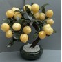 Decorative Tree Souvenir with Natural Onyx, Marble and Jade Stones, 30-33mm +/-, Flexible ~, Length 25cm+
