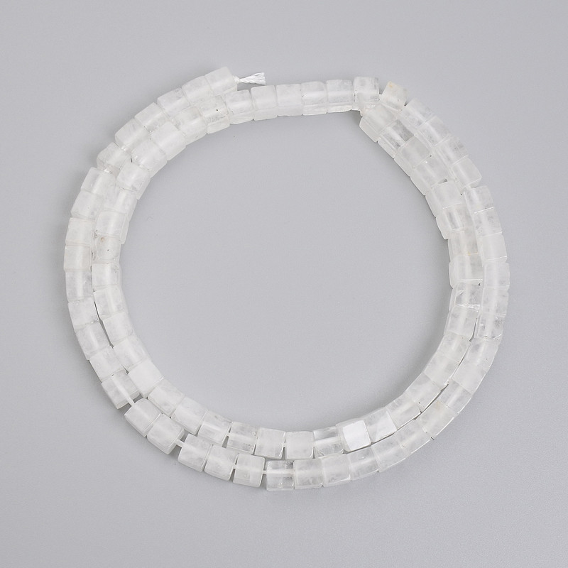 Hill Top Quartz Cubic Beads 4.5 mm x 4.5 mm, onThread, 38 cm+ length