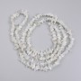 Adularia Chip Beads, diameter 4-10x2-4mm+-, length 78cm+- on nylon thread