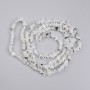 Adularia Chip Beads, diameter 4-7x2-4mm+-, length 78cm+- on fishing line
