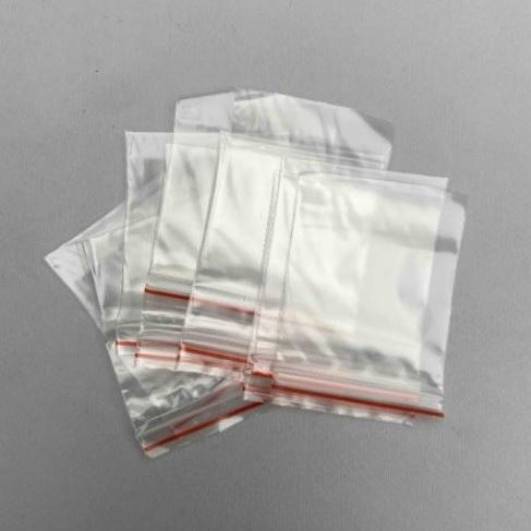 Zip-Lock Packaging Bag 7x10cm+/- 100 pcs