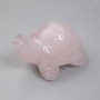 Souvenir Figurine Turtle Rose Quartz 55×35×27mm+