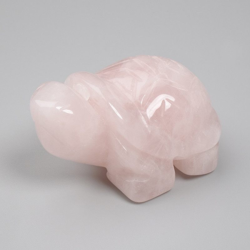 Souvenir Figurine Turtle Rose Quartz 50×30×25mm+
