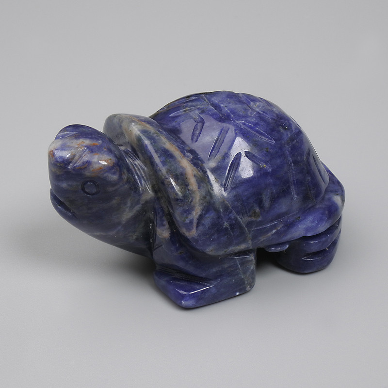 Souvenir Figurine Turtle Sodalite 50×30×25mm+