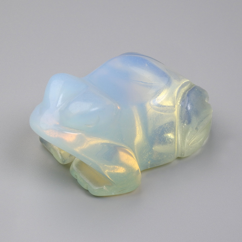 Souvenir Figurine Frog Moonstone 55x30x40mm+
