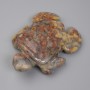 Souvenir Figurine Turtle Sand Jasper 55x42x18mm+