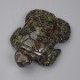 Souvenir Figurine Turtle Dragon Blood Jasper 55x42x18mm+