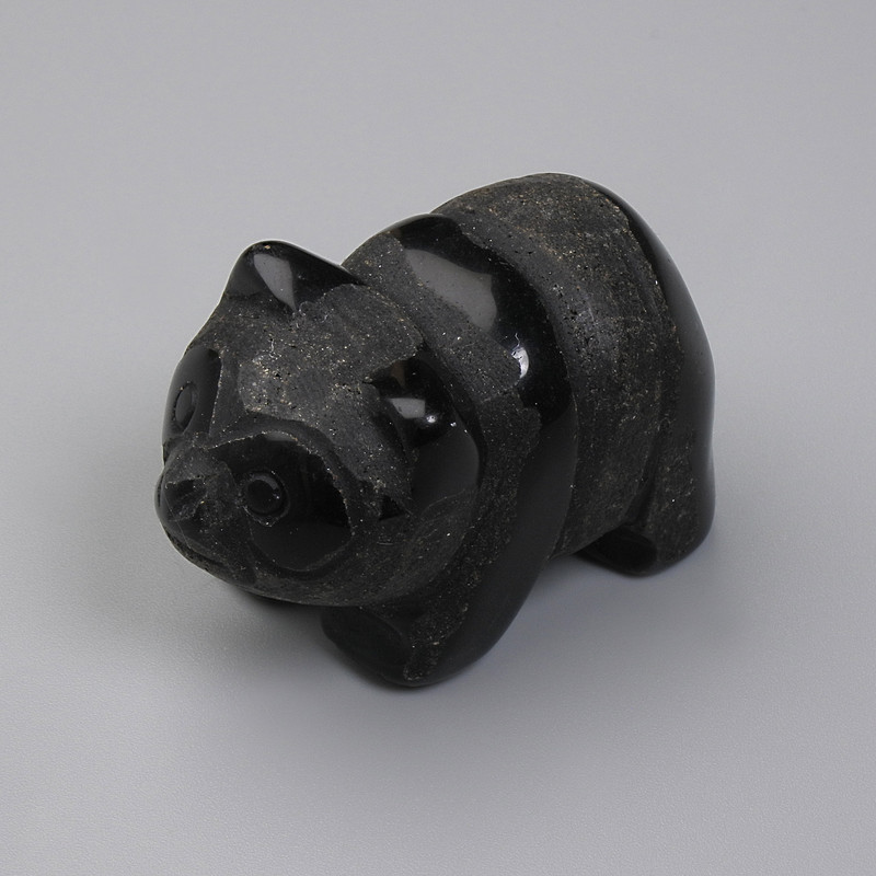 Souvenir Figurine Panda Agate 40x25x22mm+
