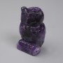 Souvenir Figurine Owl Amethyst 52x33x25mm+
