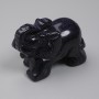 Souvenir Figurine Elephant Aventurine Cairo Night 55x35x26mm+