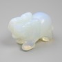 Souvenir Elephant Figurine Moonstone 55x35x26mm+
