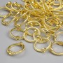 Bead Spacer Round, Diameter 10mm Pack 62pcs+/- Metal Colour "Light Gold"