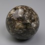 Price per 100 Grams! Natural Stone Souvenir Sphere Lodolite (Shaman Quartz), Diameter 52mm+
