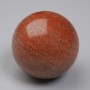 Natural Stone Souvenir Sphere Red Jasper, Diameter 40mm+
