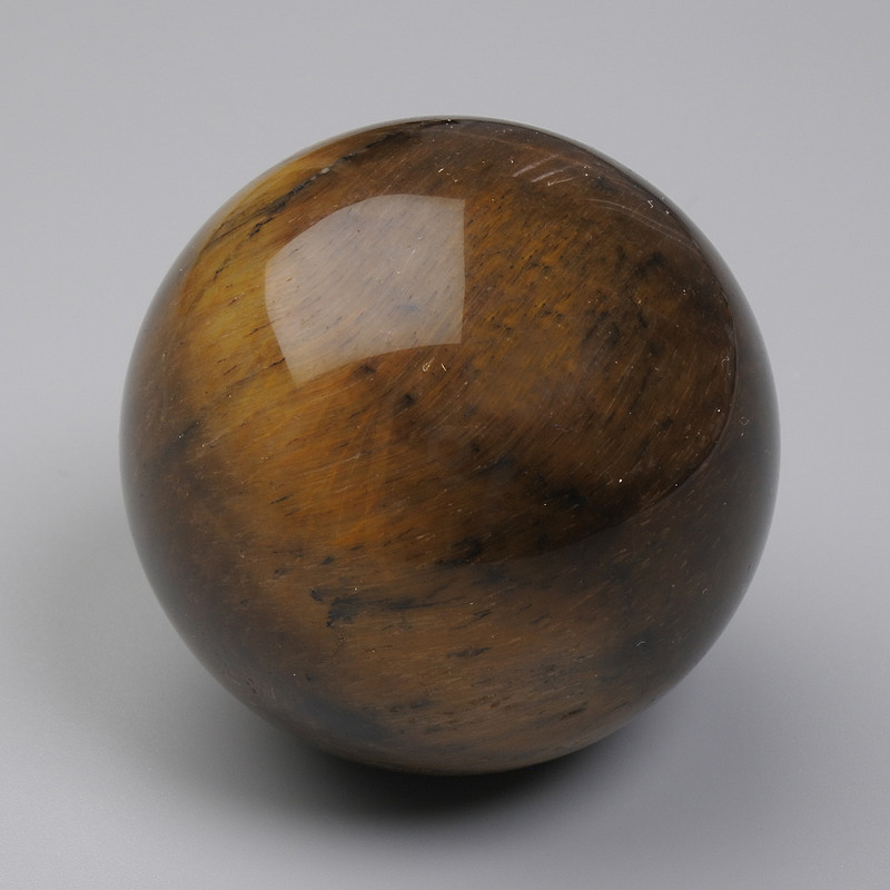Natural Tiger's Eye Sphere, Diameter 40mm+