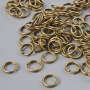 Findings Jump Ring, Diameter 6mm, Pack 990g, Bronze Colour