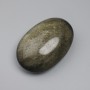 Natural Stone Golden Sheen Obsidian Tumbled No Hole 50x35mm+- (per 100g+-)