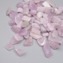 Natural Stone Kunzite Chips No Hole 12-17x10-12mm+- (per 100g+-)