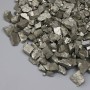 Natural Stone Pyrite Chips No Hole 2-12x3-8mm+- (per 100g+-)