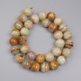 Onyx Beads, smooth round, diameter 12mm+- on a strand, length 39cm+