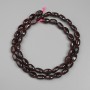 Garnet Nugget Beads, diameter 8-8.5x5-5.5mm+- on a strand, length 39cm+