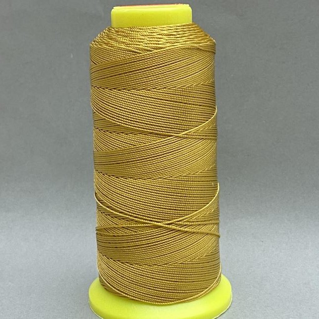 Thread Bobbin Light Brown Colour, Diameter 0.9mm Nylon for Craft, 300m