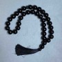 Prayer Beads Agate Natural Stone, Smooth Round Bead, Diameter 12mm +- 33 Beads