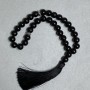 Prayer Beads Agate Natural Stone, Smooth Round Bead, Diameter 8mm +- 33 Beads