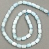Natural Aquamarine Stone Beads "Barrel", Diameter 6x9mm, Length 39cm+