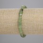 Prehnite Bracelet, cube beads, 5mm+/- diameter, 18cm+/- length, stretch
