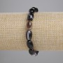 Agate Grain Bracelet, Diameter 12x8mm+-, Length 18cm+- Stretch