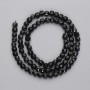 Tourmaline Beads, faceted cube shape, 4x4mm ± on thread, length 37cm+