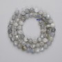 Labradorite Beads Faceted Round, diameter 6mm+/- on a thread, length 38cm+
