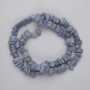 Beads Sponge Coral chip, diameter 7-10x3.5-6.5mm+-, length 40cm+- on fishing line