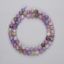 Lepidolite Beads, Smooth Round, Diameter 6.5mm+-, Length 39cm+- on a Strand