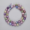 Lepidolite Beads, Smooth Round, Diameter 8.5mm+-, Length 38cm+- on a Strand