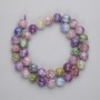 Lepidolite Beads, Smooth Round, Diameter 10mm+-, Length 38cm+- on a Strand